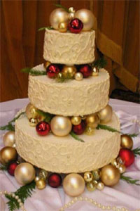 Bolo de casamento Natal Cake