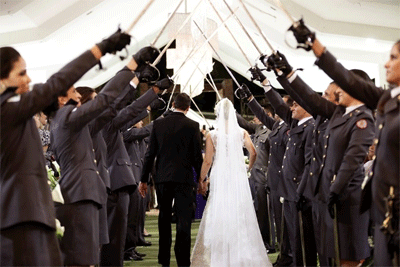 Como funciona o casamento militar