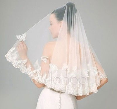 Véu de noiva cotovelo Véu de noiva cotovelo